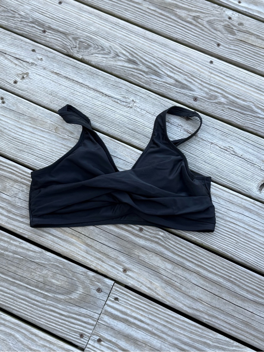 Women’s xl bikini top black swimtop